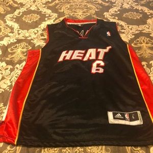 Adidas Miami Heat Lebron James Jersey